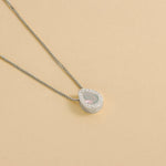 Carica l'immagine nella Galleria, Collana Con Goccia Zirconata