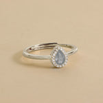 Carica l'immagine nella Galleria, Anello Con Goccia Zirconata