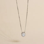 Carica l'immagine nella Galleria, Collana Con Cerchio Zirconato