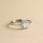 Carica l'immagine nella Galleria, Anello Con Quadrato Zirconato