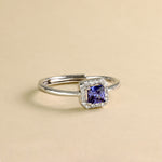 Carica l'immagine nella Galleria, Anello Con Quadrato Zirconato