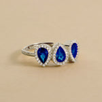 Carica l'immagine nella Galleria, Anello Trilogy Goccia