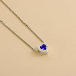 Carica l'immagine nella Galleria, Collana Con Cuore Zirconato