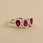 Carica l'immagine nella Galleria, Anello Trilogy Goccia