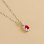 Carica l'immagine nella Galleria, Collana Con Ovale Zirconato