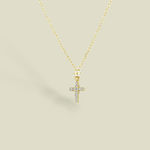 Carica l'immagine nella Galleria, Collana Con Croce Quadrata Piccola