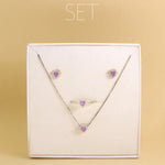 Carica l'immagine nella Galleria, Set Cuore Zirconato