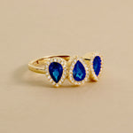 Carica l'immagine nella Galleria, Anello Trilogy Goccia