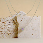 Carica l'immagine nella Galleria, Collana Doppia Con Cerchio