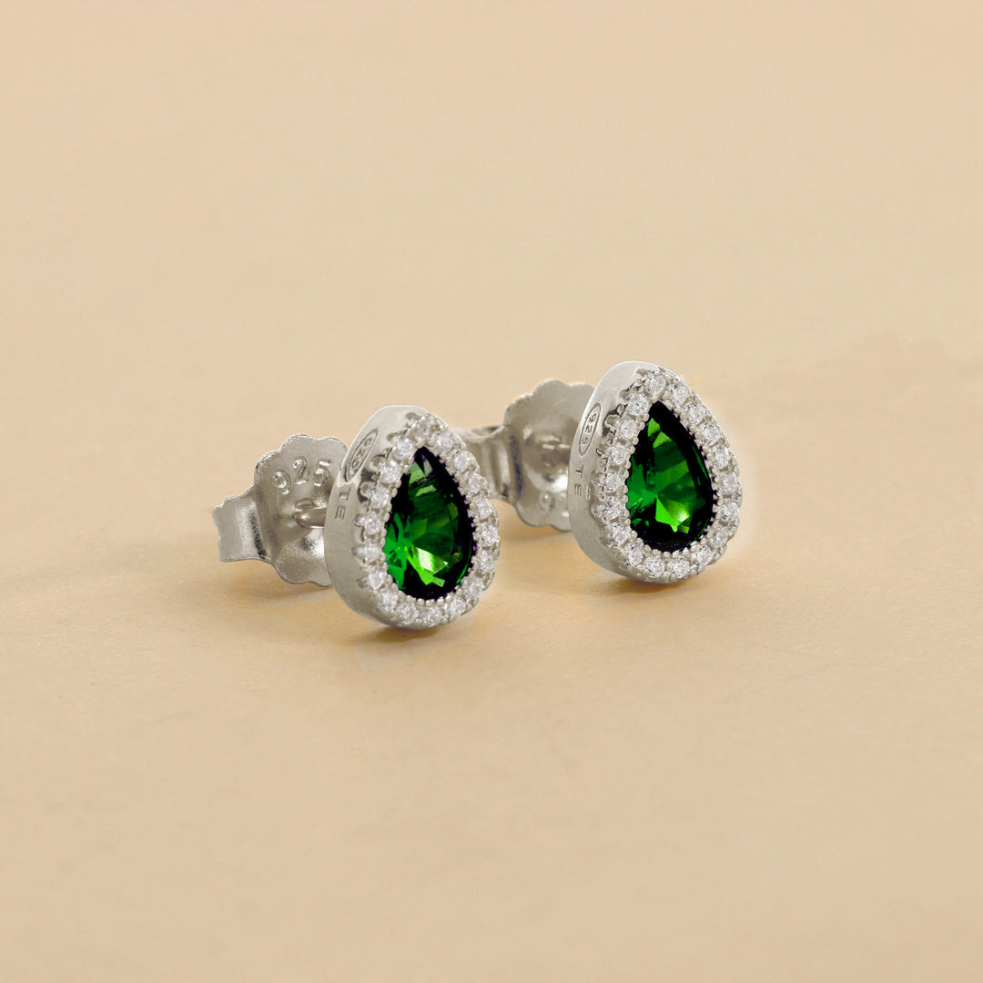 Orecchini Con Goccia Zirconata