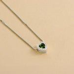 Carica l'immagine nella Galleria, Collana Con Cuore Zirconato