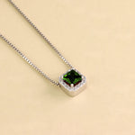 Carica l'immagine nella Galleria, Collana Con Quadrato Zirconato