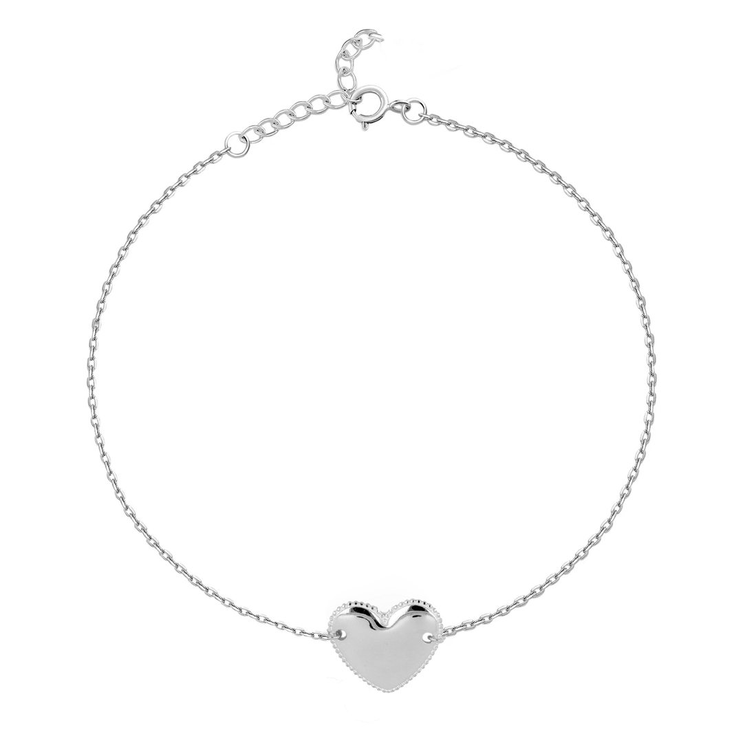 Bracciale Cuore Con Incisione