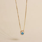 Carica l'immagine nella Galleria, Collana Con Cerchio Zirconato