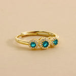 Carica l'immagine nella Galleria, Anello Trilogy Cerchio