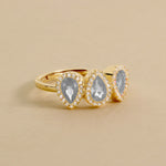 Carica l'immagine nella Galleria, Anello Trilogy Goccia