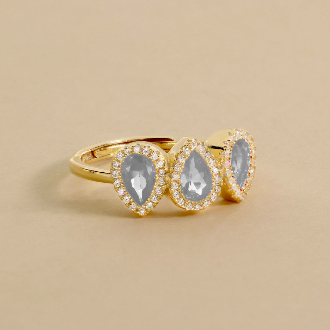 Anello Trilogy Goccia