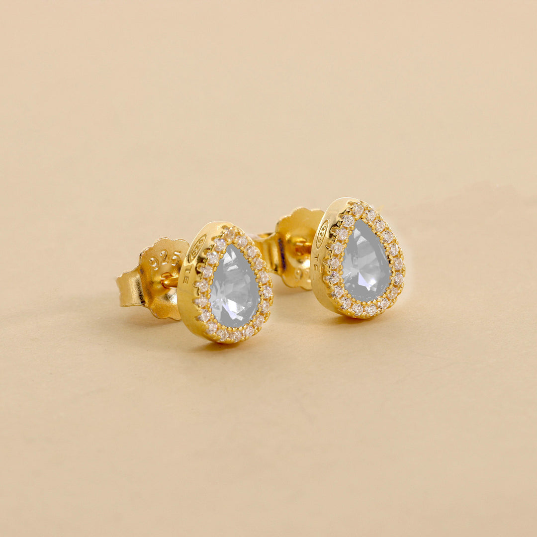 Orecchini Con Goccia Zirconata