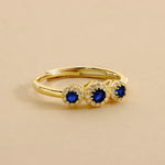 Carica l'immagine nella Galleria, Anello Trilogy Cerchio