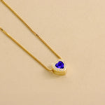 Carica l'immagine nella Galleria, Collana Con Cuore Zirconato