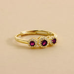 Carica l'immagine nella Galleria, Anello Trilogy Cerchio