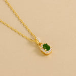 Carica l'immagine nella Galleria, Collana Con Ovale Zirconato