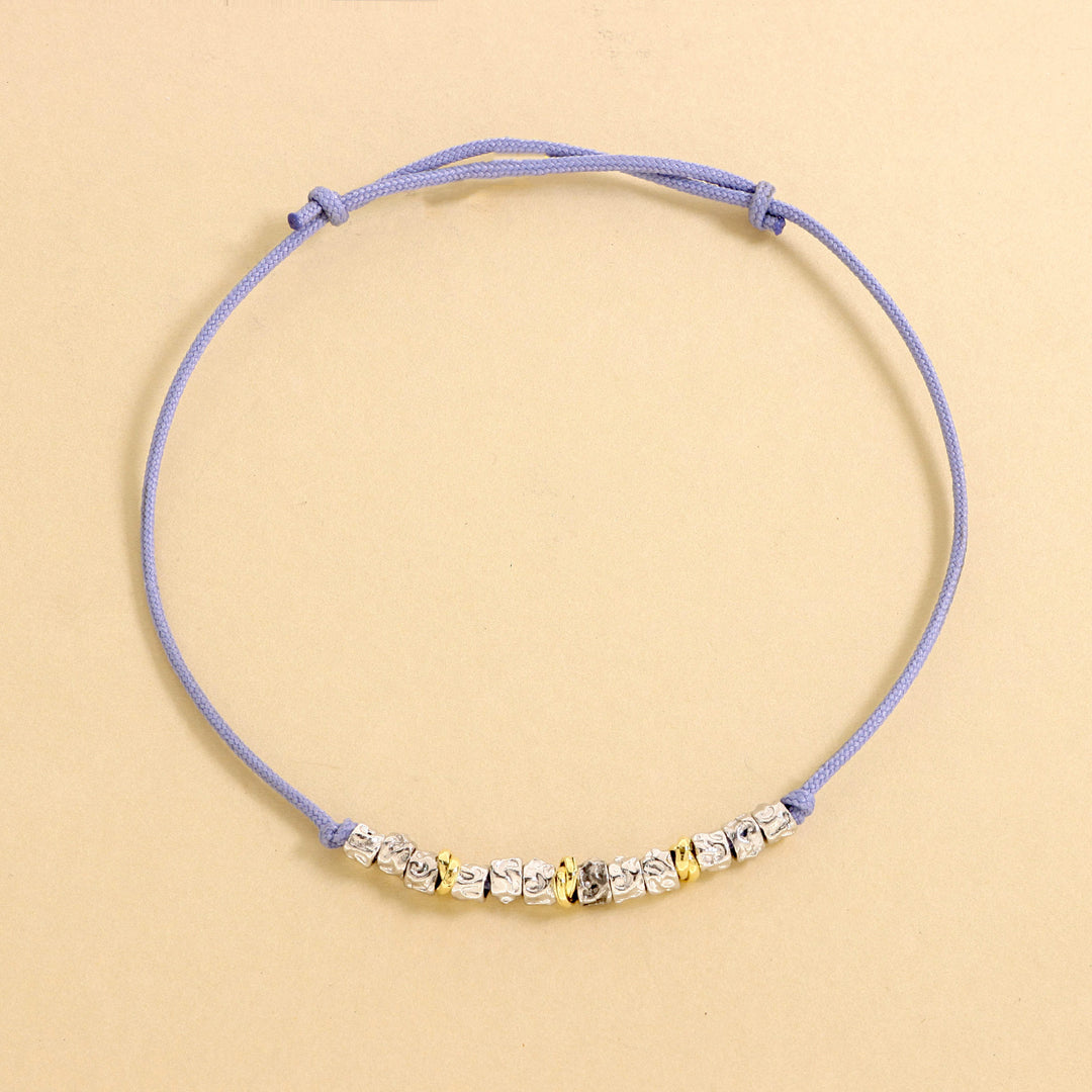Bracciale Cordino Pepite