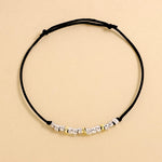 Carica l'immagine nella Galleria, Bracciale Cordino Pepite