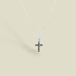 Carica l'immagine nella Galleria, Collana Con Croce Quadrata Piccola