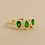 Carica l'immagine nella Galleria, Anello Trilogy Goccia