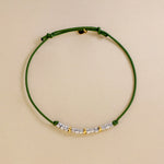 Carica l'immagine nella Galleria, Bracciale Cordino Pepite