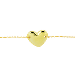 Carica l'immagine nella Galleria, Bracciale Cuore Con Incisione