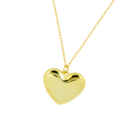 Carica l'immagine nella Galleria, Collana Cuore Con Incisione
