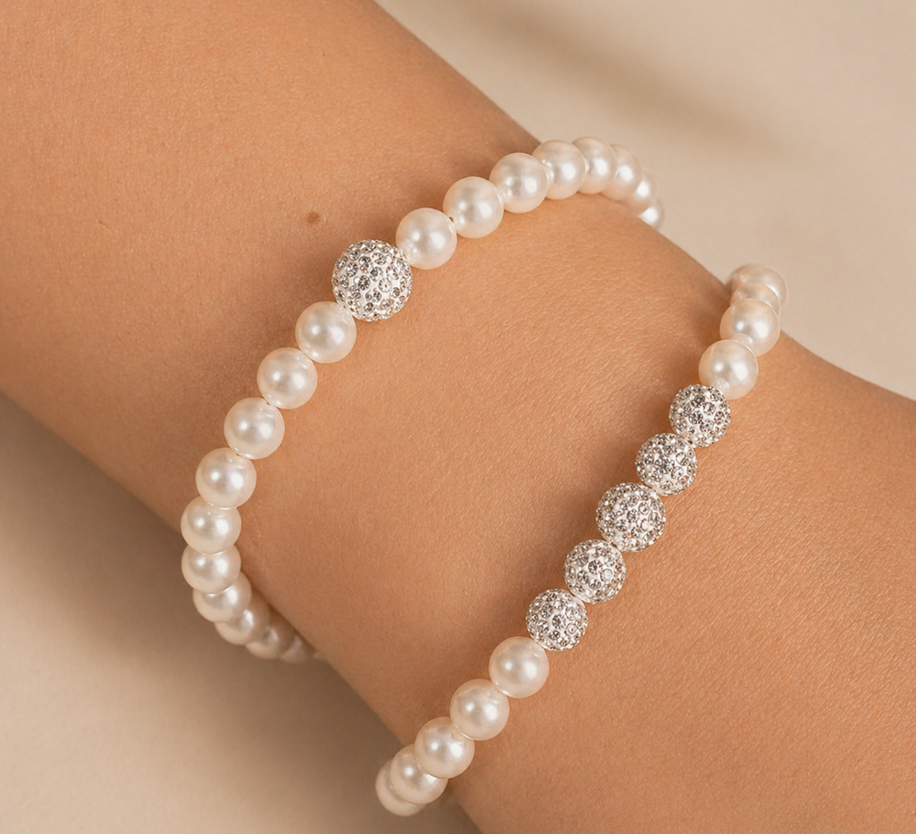 BRACCIALE CON PERLE