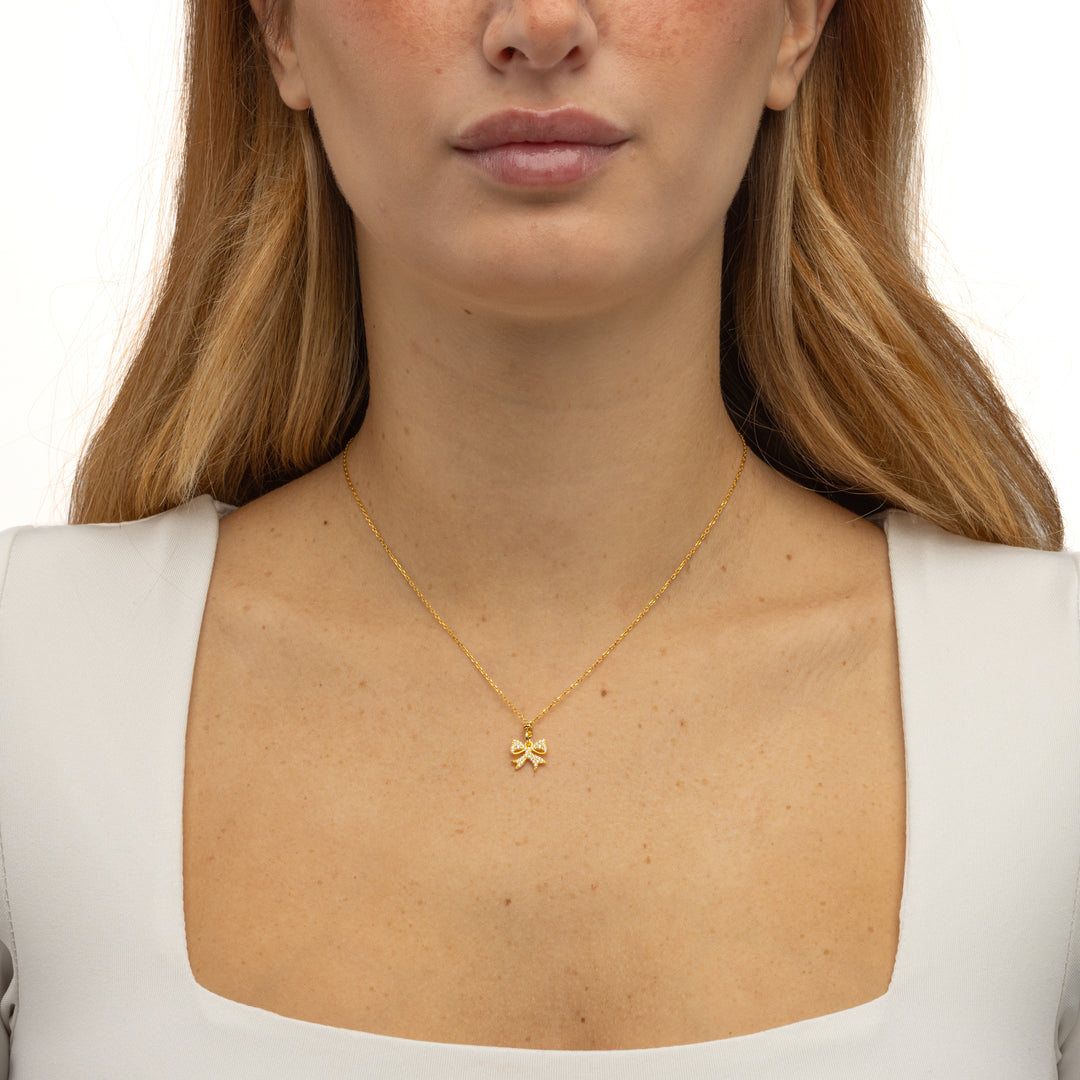 Collana Con Pendente Zirconato