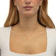 Collana Con Pendente Zirconato