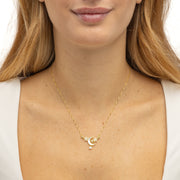 Collana con Luna Madreperla e Stelle