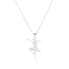 Collana Ballerina zirconi