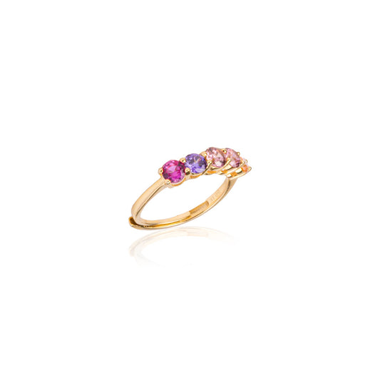 Anello Veretta Degradè