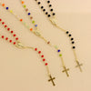 Collana Rosario Pietre Colorate