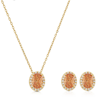 Set Aura Pietra Ovale