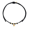 Choker Cordino con Cuore e Zirconi