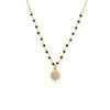 Collana con Pietre e Pendente Zirconato