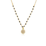 Carica l&#39;immagine nella Galleria, Collana Rosario con Pendente Zirconato
