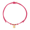 Choker Cordino con Quadrifoglio e Zirconi