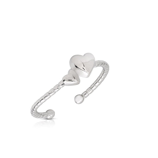 Anello Doppio Cuore