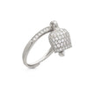 Anello Campanella Zirconata