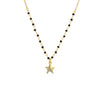 Collana con Pietre e Pendente Zirconato Cuore e Stella