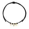Choker Cordino con Tris di Cuori Zirconati