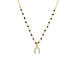 Carica l&#39;immagine nella Galleria, Collana Rosario con Pendente Portafortuna
